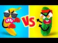 FRUITS vs VEGETABLES. ON WHICH SIDE ARE YOU? - DOODLAND LIVE