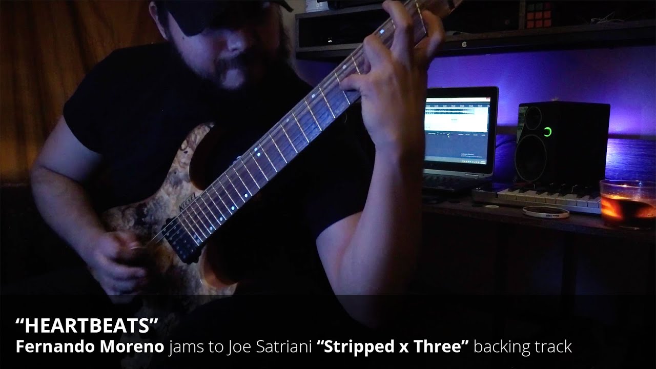Fernando Moreno jams to Joe Satriani's 