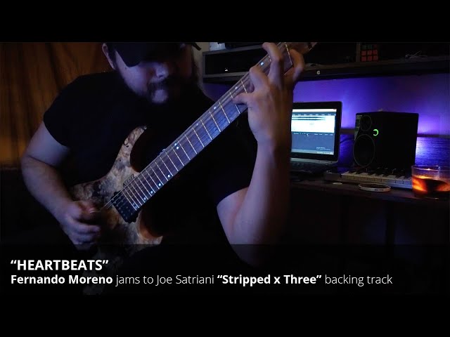 Fernando Moreno jams to Joe Satriani's 