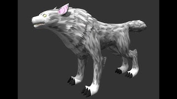 Blender 3D Wolf Modeling tutorial pt.1