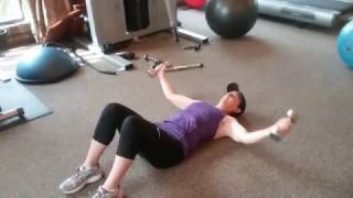 Supine Dumbbell Fly
