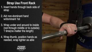 Strap Use Front Rack