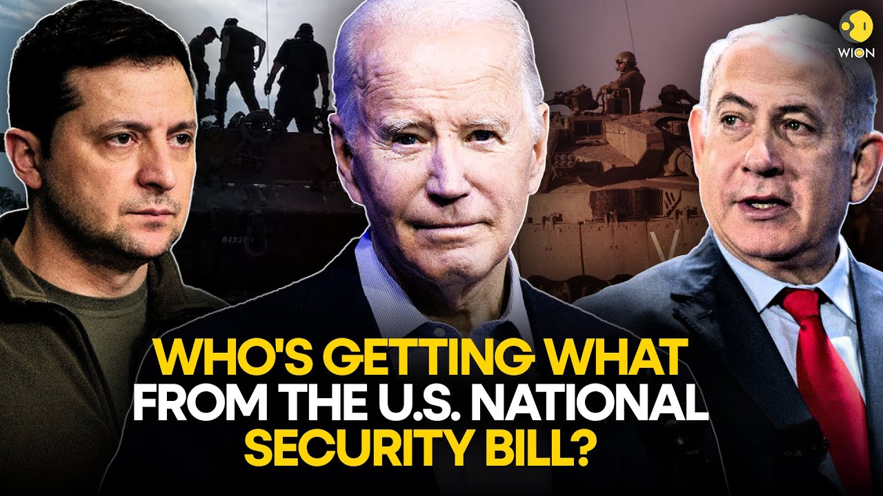 US national security bill: What’s Israel & Ukraine getting from the $95bn aid bill? | WION Originals