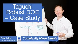 Taguchi Robust DOE - Case Study