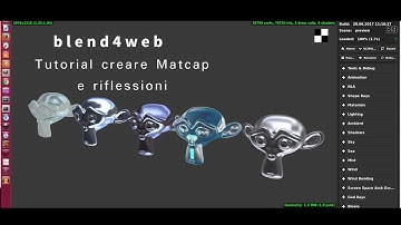 [ita] Blender 2.79 Tutorial creare Matcap per Blend4web
