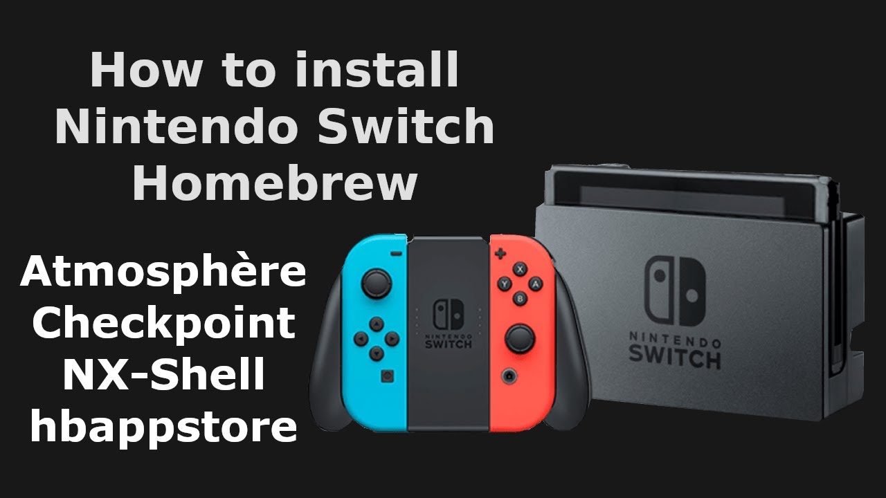 Nintendo switch homebrew. REINX Nintendo Switch.