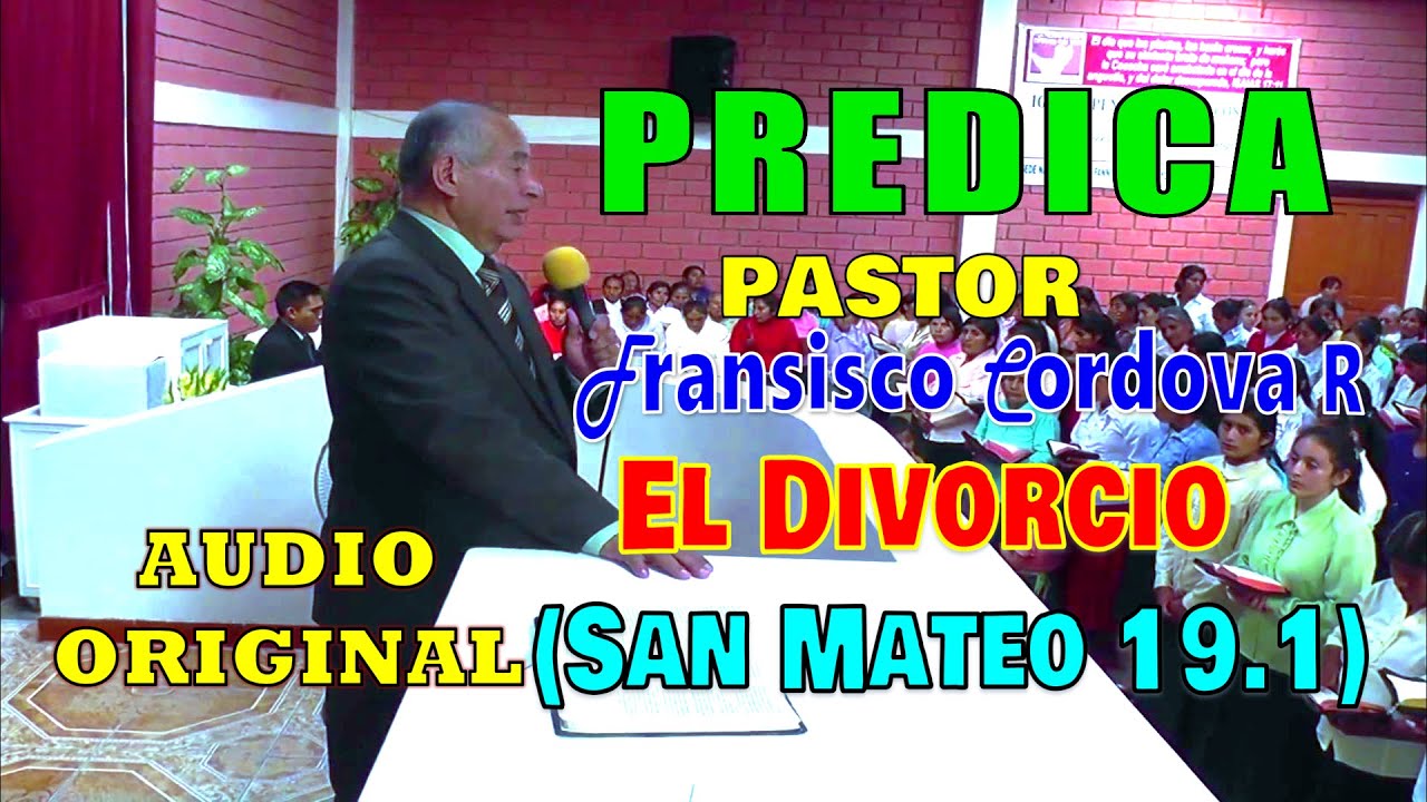 ip La Cosecha  PREDICA LUNES 20-01-2014 - El Divorcio (San Mateo 19.1) Pastor Francisco Cordova R...