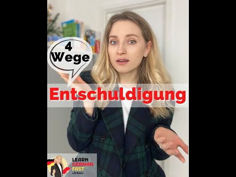 Video: Wie entschuldigen Sie sich für das Versehen?