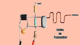 Long Range Fm Transmitter Circuit