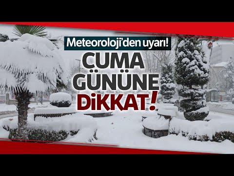 Meteoroloji'den Kar Yağışı Uyarısı, Yeni Bir Yağış Sistemi Geliyor