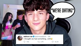 Tony Lopez Confirms Dating Nikita Dragun! (Addison Rae Mad)