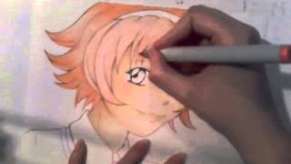 Himeno Awayuki From Pretear - Speed Paint