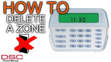 How to Delete a Zone on DSC Power Series Alarm System