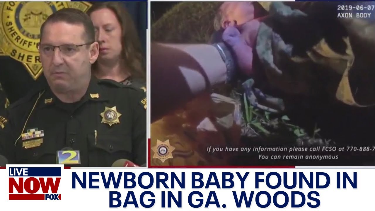 Newborn "Baby India" left in bag in woods, Mother arrested LiveNOW from FOX YouTube
