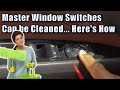 Ford master window switch cleaning the right way  fusion mustang f150