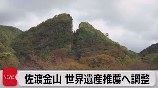 佐渡金山推薦へ最終調整（2022年1月28日）