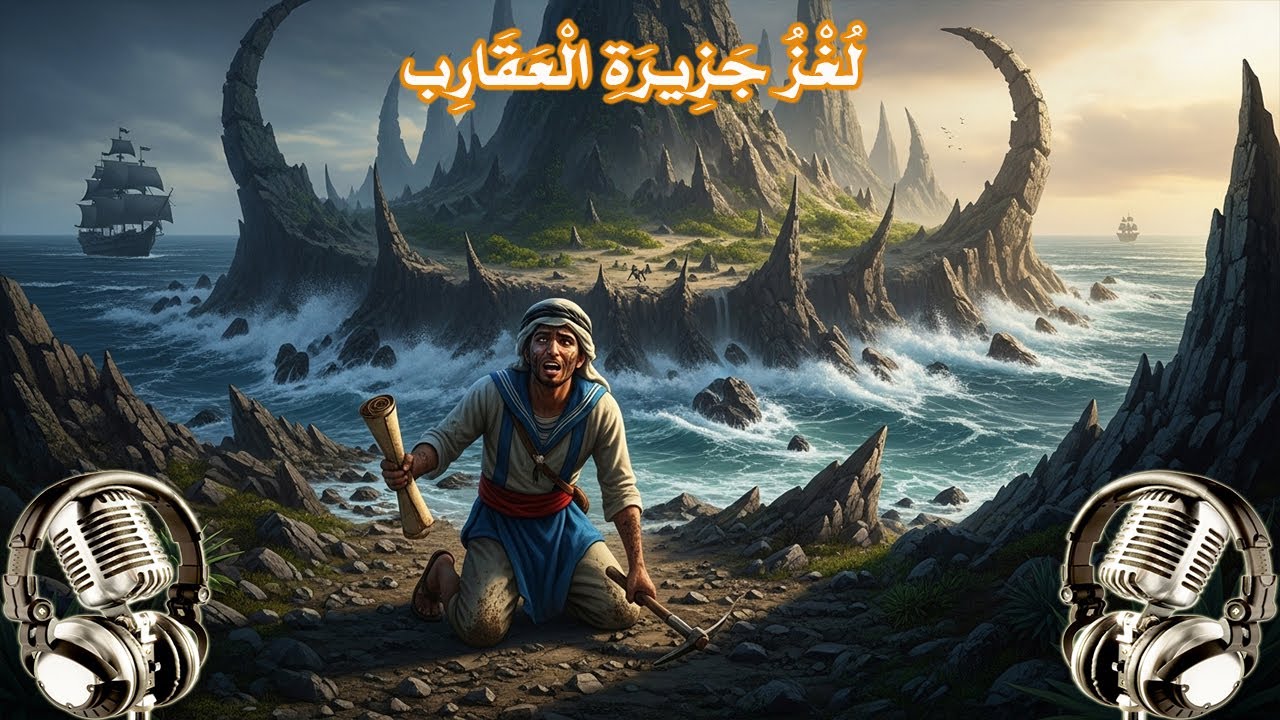 لغز جزيرة العقارب، من أجمل القصص الخيالية  ستسافر بك إلى عالم آخر | #قصص_قبل_النوم