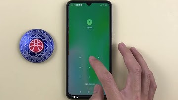 How to change and disable app lock password on Xiaomi Redmi 9C Android 10