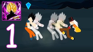 Stickman Henry Warriors - Dragon Shadow Fighter‏ Gameplay Walkthrough - Part 1 (Android,IOS)