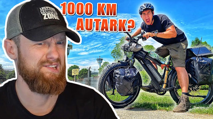 1000 KM mit dem PREPPER BIKE am TODESSTREIFEN entlang - KOMPLETT AUTARK | Fritz Meinecke reagiert