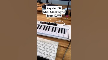 Arturia Keystep 37 Midi Clock Sync to Ableton Live #short #shorts