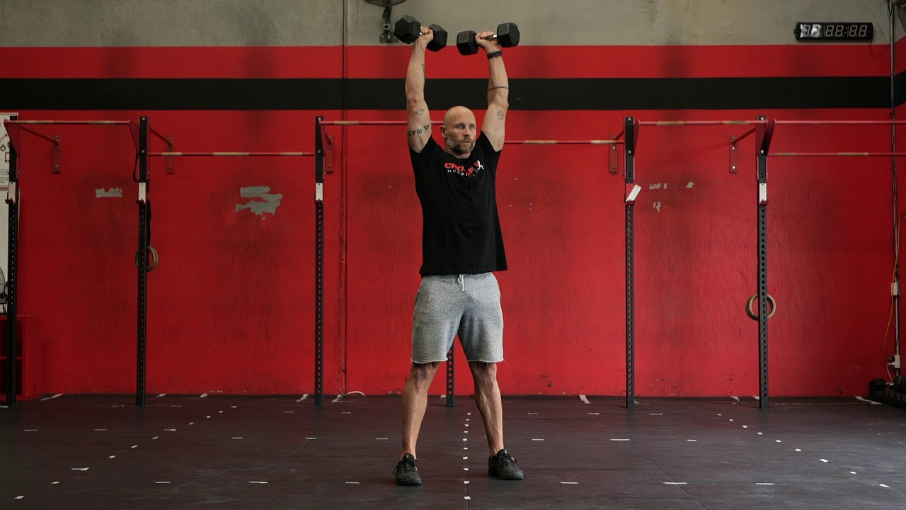 Dumbbell Strict Press Demo YouTube