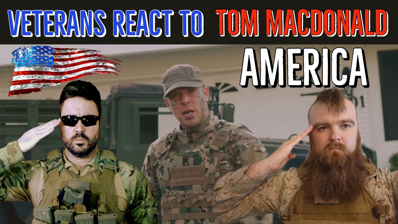 Veterans React To Tom MacDonald - "America" (edited for copyright) | Vets Talkin' Tunes #1