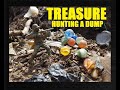 Treasure Hunting A Dump - Digging Old Toys - VINTAGE MARBLES - Marx Army Men - Antiques - Bottles -