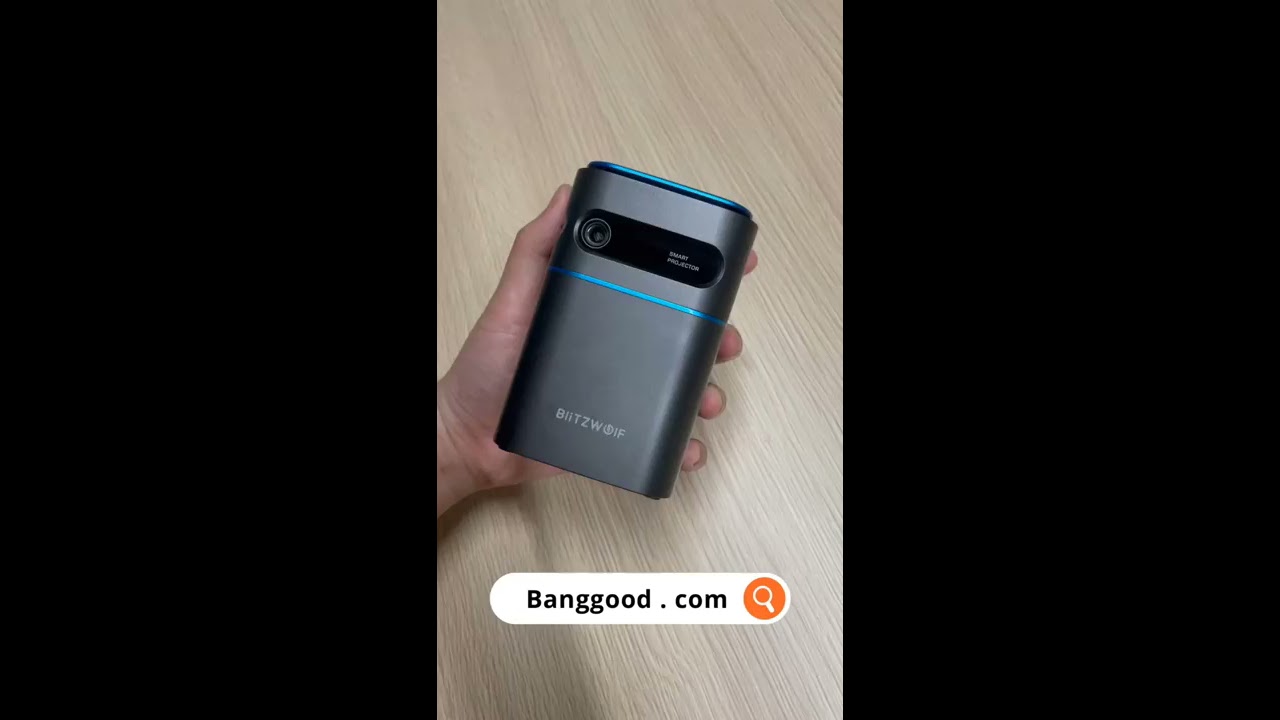 Mini Projector BlitzWolf BW VT2 DLP WIFI With Speaker Shorts