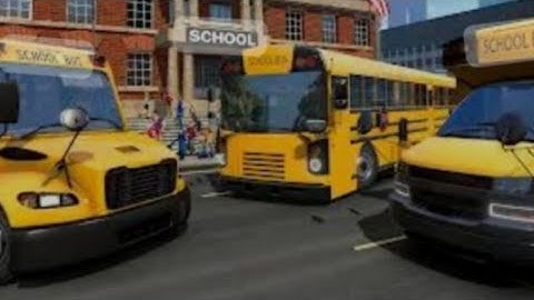 Bus Simulator 2023 gameplay(Android and iOS) - Part 1 school bus driving