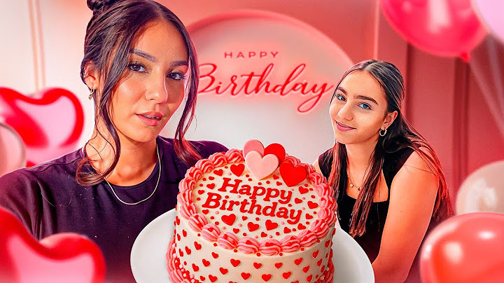 Je prépare le GATEAU D'ANNIVERSAIRE à MA SOEUR 🎂 (j'ai presque réussi)