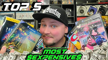 Top 5 Most Expensive! and Rare! GameCube Games! in the World! Base set!