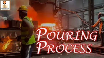 How GNU Steel Ensures Quality  :  #pouring   Process Secrets Revealed in Real Time !