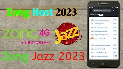 Jazz open Tunnel files free internet 2023