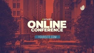 Online Conference - Event Promo | After Effects Template