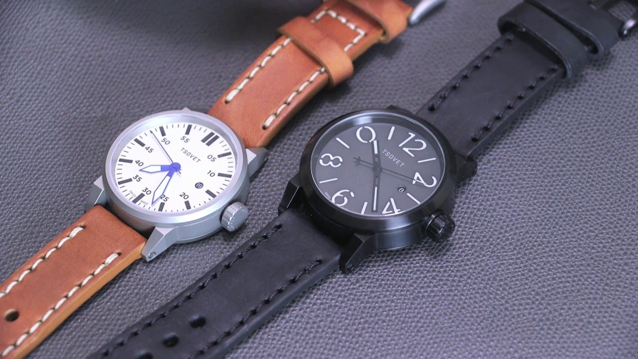 Tsovet SMT-LS47 & SMT-FW44 Watch Review | aBlogtoWatch - YouTube