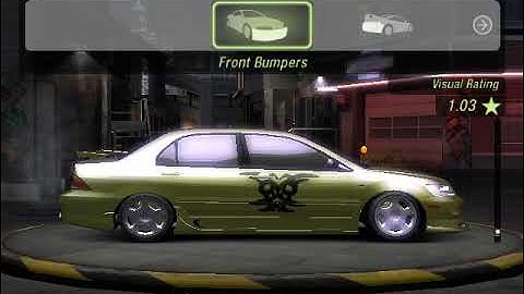 NFS Underground 2 How To Make My Import Mod Carla Mitsubishi Lancer