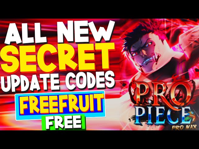 ALL *NEW* WORKING NEW PRO PIECE PRO MAX *CODES* - ROBLOX PRO PIECE PRO MAX  CODES 