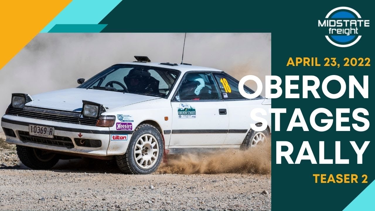 Justin Griffin and Mathew Critchlow - Rally Action from the Oberon Stages Rally