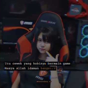 Viral!! Story wa cewek gamers terbaru 30 detik | cewek gamers idaman!!