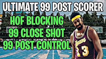 BEST CENTER BUILD 2K22 NEXT GEN (99 CLOSE SHOT, 99 POST CONTROL, HOF BLOCKING & 3PT SHOOTING)