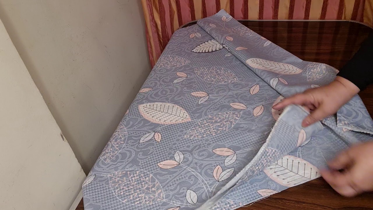 دروس اون لاين (4)  قص كوفرتا بيكا مشجر عامريه صنعه فى ايدك كنز