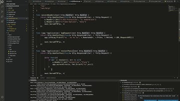 Go Lang : Panic Recovery by Middleware Pattern