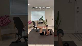 DEAD BUG CON PESO ¿Cómo se hace
