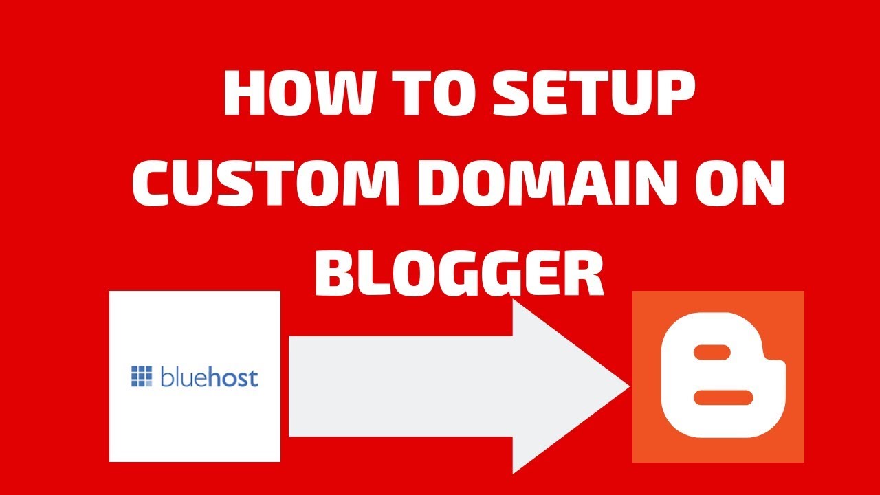 How To Setup Custom Domain On Blogger - YouTube