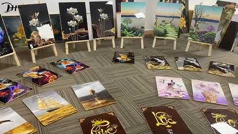 So sánh về 2 dòng tranh Canvas và tranh Ceramic phủ bóng