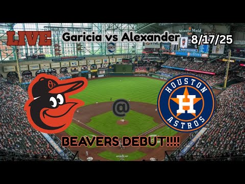 Baltimore Orioles @ Houston Astros | LIVE! Play-by-Play & Commentary | 8/16/25 | Game #123
