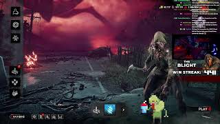 Blight Winstreak All Night 🔪 P100 Killer Gameplay