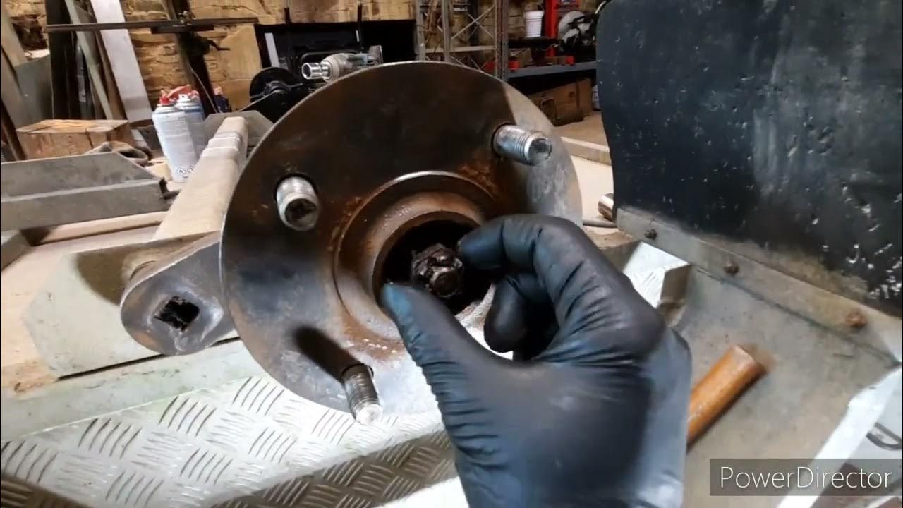 tuto dépannage roulement remorque ! YouTube