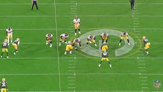 GB De'Vondre Campbell pass break ups vs PIT week 4 2021
